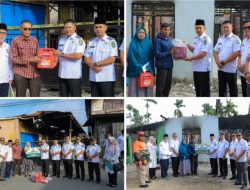 Bupati Pasaman Serahkan Bantuan Korban Kebakaran di Lubuk Sikaping dan Nagari Jambak