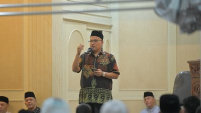 Sekda Sumbar Jelaskan Rencana Strategis Pemprov Sumbar untuk Kabupaten Tanah Datar dalam Momentum Safari Ramadan