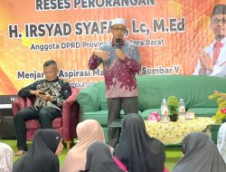 Irsyad Safar Serap Aspirasi Warga Bulakan Balai Kandih