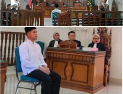 Sidang Perdana Ilman Suhdi Pgl Menek Digelar di PN Lubuk Sikaping, JPU Dakwakan Empat Pasal KUHP Baru