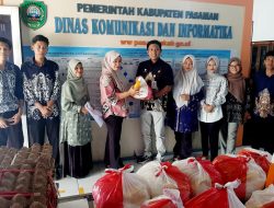 Kominfo Pasaman Salurkan Paket Zakat dan Infak Baznas untuk Pegawai Kontrak Jelang Idul Fitri 1447 H