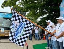 Pegadaian Kanwil II Pekanbaru Berangkatkan 315 Pemudik Lewat Program “Mudik Aman Berbagi Harapan”