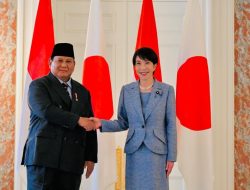 Presiden Prabowo Subianto dan PM Sanae Takaichi Sepakat Indonesia–Jepang Jadi Penjaga Perdamaian Global