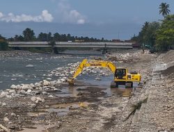 Penanganan Darurat PT. Nindya Karya Redam Arus Lubuk Minturun Efektif