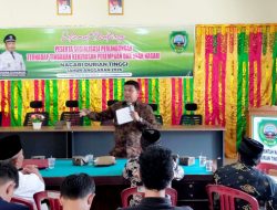 Nagari Durian Tinggi Gencarkan Sosialisasi PPPA, Haryadi Apresiasi Pengesahan UU PPRT