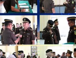 Pelantikan Pejabat Eselon V Kejari Pasaman, Kajari Hendi Arifin Tegaskan Komitmen Integritas dan Profesionalisme