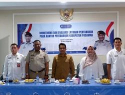 BPN Sumbar Lakukan Monev Layanan Pertanahan di Pasaman, Perkuat Profesionalisme dan Transparansi