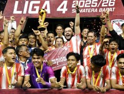 PSP Padang Juara Liga 4 Sumatera Barat, Kalahkan PSPP Padang Panjang 3-2, Fadli Amran Hadir