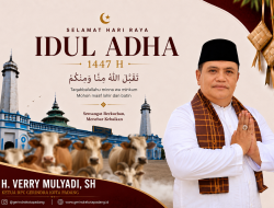 Verry Mulyadi Ajak Warga Padang Maknai Idul Adha sebagai Momentum Berbagi dan Kepedulian
