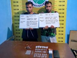 Dua Terduga Pengedar Shabu Diciduk di Rao Selatan, Polisi Sita Puluhan Paket Siap Edar   