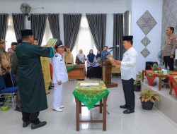 Wabup Pasaman Lantik Feria Hendra sebagai Pj Wali Nagari Tanjung Baringin Selatan