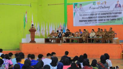 Pasaman Panaskan Mesin Porprov 2026, 400 Atlet Jalani Tes Fisik Perdana