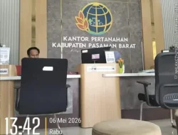Dugaan Pungli dan Lambannya Validasi Sertipikat, Pelayanan BPN Pasaman Barat Disorot
