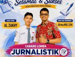 SMA Negeri 2 Painan Raih Juara 2 Lomba Jurnalistik FLS3N 2026 Tingkat Kabupaten, Siap Melaju ke Provinsi