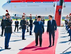 Presiden Prabowo Tiba di Paris, Awali Kunjungan Kenegaraan Perkuat Hubungan Indonesia–Prancis