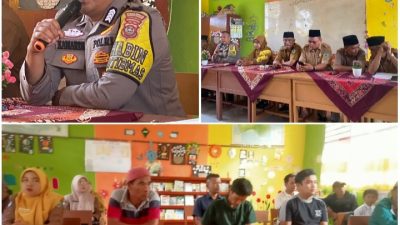 Dari Nagari ke Sekolah, Bhabinkamtibmas Ajak Masyarakat Aia Manggih Utara Perangi Narkoba dan Kekerasan Anak   
