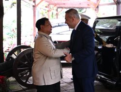 Prabowo Terima Menlu Türkiye di Hambalang, Bahas Timur Tengah hingga Dukungan untuk Misi Kemanusiaan WNI