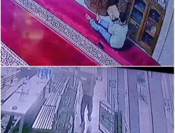 Maling Bobol Dua Kotak Amal Masjid di Bonjol, Aksi Pelaku Terekam CCTV