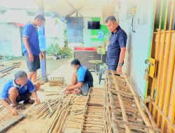 Dari Bambu Tumbuh Harapan, WBP Rutan Lubuk Sikaping Bangun Kandang Ayam Dukung Ketahanan Pangan dan Kemandirian