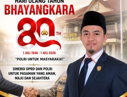 Ketua DPRD Pasaman Ucapkan Selamat Hari Bhayangkara ke-80, Tegaskan Komitmen Sinergi dengan Polri
