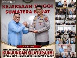 Kapolda Sumbar Perkuat Sinergi dengan Kejati, Komitmen Wujudkan Penegakan Hukum yang Profesional dan Berkeadilan