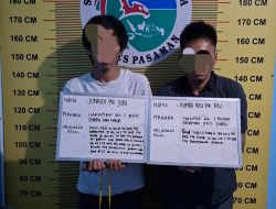 Gerebek Rumah di Pasar Inpres Tapus, Polisi Bekuk Dua Pengedar Sabu dan Ganja