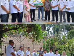 Bupati, Wabup dan BAZNAS Pasaman Salurkan Bantuan kepada Dua Keluarga Korban Kebakaran
