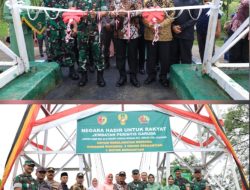 Danrem 032/Wirabraja Resmikan Jembatan Perintis Garuda di Bonjol, Bukti Nyata Sinergi TNI dan Pemerintah Bangkitkan Akses Masyarakat Pasaman