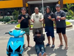 Tim Klewang Polresta Padang Ringkus Pelaku Curanmor dalam 7 Jam, Motor Korban Berhasil Diselamatkan