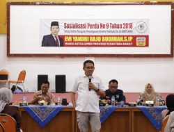 Sosialisasi Perda, Evi Yandri Ajak Warga Rangkul Pecandu Narkoba untuk Direhabilitasi