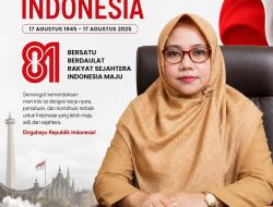 Kepala Sekolah SMKN 1 Simpati Wirda Yetti, S.Pd. Mengucapkan HUT Ke 81