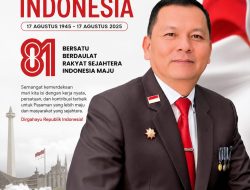 Sekda Kabaupaten Pasaman Yudesri, S.IP., M.Si. Mengucapkan Selamat HUT RI Ke 81