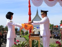 HUT ke-81 RI di Pasaman, Bupati Welly Suhery Bertindak Sebagai Inspektur Upacara 