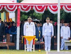 Pimpin Upacara HUT RI di Kamang Baru, Sijunjung, Vasko: Semangat Kemerdekaan Harus Dekat dengan Masyarakat