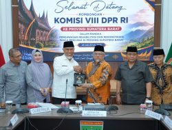 Terima Komisi VIII DPR, Mahyeldi: Rehab-Rekon Pascabencana Harus Dipercepat