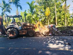 Sampah Menumpuk di By Pass Lubuk Sikaping Dibersihkan, Pemkab Pasaman Dorong Warga Manfaatkan Layanan Jemput Sampah