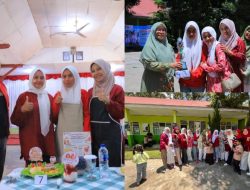 Merah Putih Menghias Dapur Dadakan SDN 05 Pauh, Kelas 1A Juara Pertama Lomba