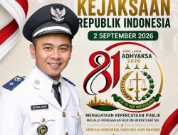Wali Nagari Aia Manggih Barat Ucapkan Selamat Hari Jadi Kejaksaan RI ke-81