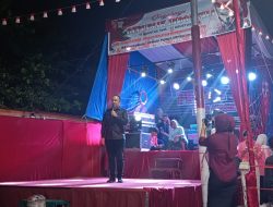 Nanda Satria Hadiri Malam Puncak HUT RI di Purus