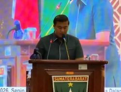 Fraksi PDI Perjuangan-PKB Sampaikan Pandangan Umum terhadap Ranperda Perubahan APBD Sumbar 2026