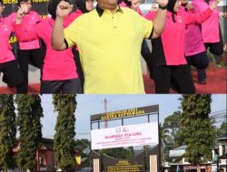 Semarak HKGB ke-74, Bhayangkari Pasaman Perkuat Soliditas Lewat Senam Bersama