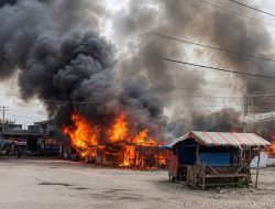 Enam Kios di Terminal Sumani Solok Terbakar, Penyebabnya Dalam Penyelidikan
