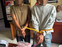 Pengembangan Kasus Ganja, Satresnarkoba Polres 50 Kota Amankan Dua Pria di Guguak
