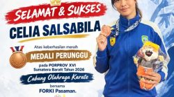 Pegawai Rutan Lubuk Sikaping Raih Perunggu Karate di Porprov XVI Sumbar 2026