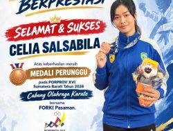 Pegawai Rutan Lubuk Sikaping Raih Perunggu Karate di Porprov XVI Sumbar 2026