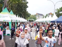 Bazar UMKM Gemilang Pegadaian Semarakkan Car Free Day Pekanbaru