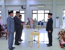 Tiga Pejabat Pimpinan Tinggi Pratama Dilantik, Bupati Pasaman Tekankan Kinerja dan Inovasi