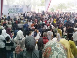 Hut Sumbar Ke 81, Ribuan Warga Meriahkan Jalan Sehat Bersama Parlemen