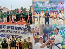Capaian Luar Biasa, Kirim 225 Atlet, Pasaman Boyong 67 Medali, Hanya Ikuti 28 dari 53 Cabor,
